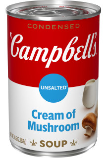 Unsalted Cream of Mushroom Soup