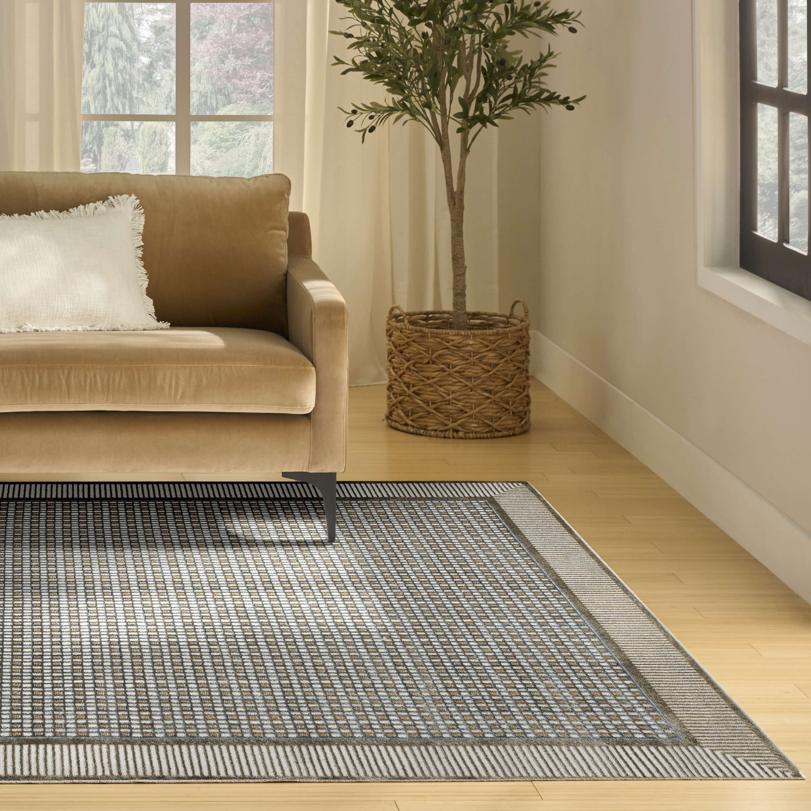 Nourison Nordic 8' x 10' Multicolor Modern Indoor Rug