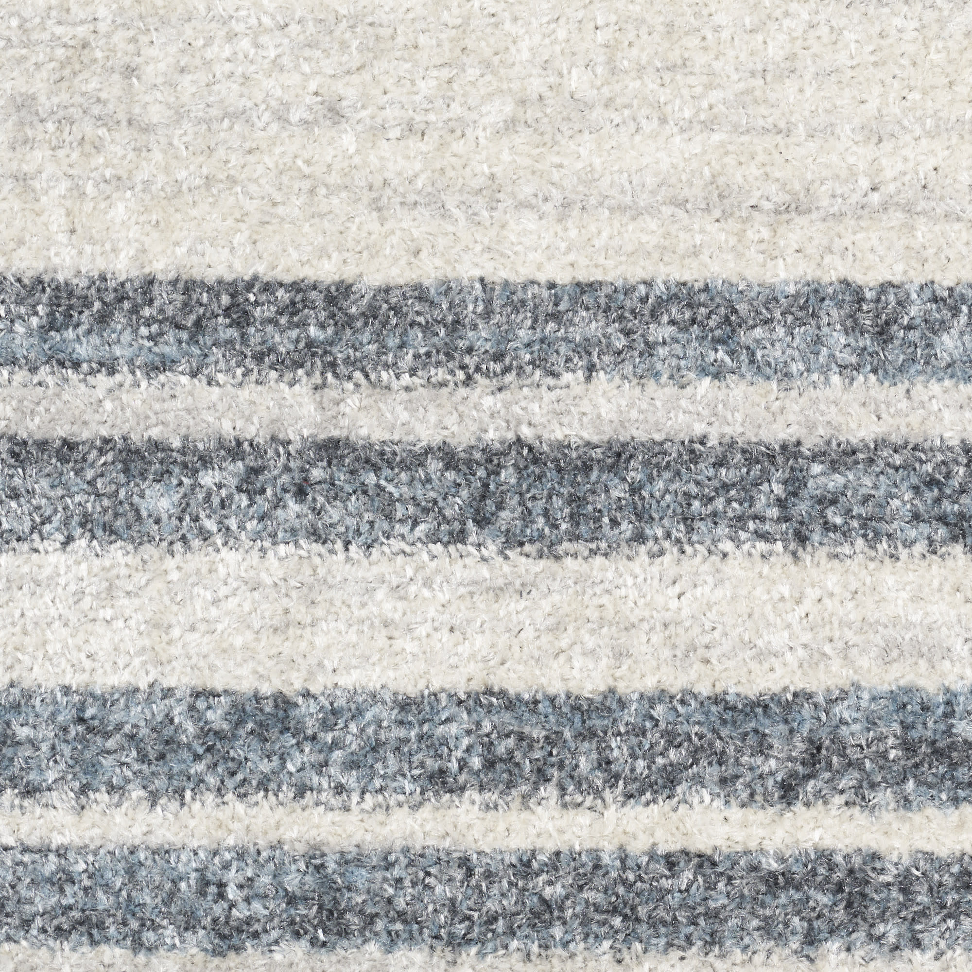 Nourison Astra Machine Washable 2'2" x 12' Ivory Blue Mid-Century Modern Indoor Rug