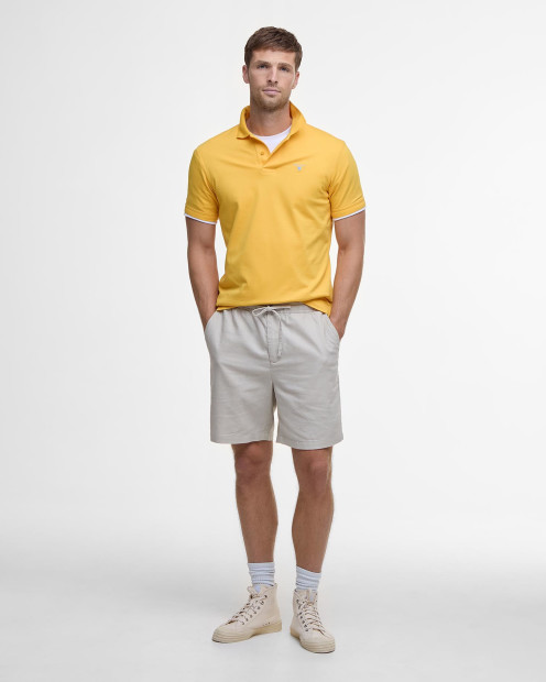 Cotton Linen Relaxed Shorts Mist