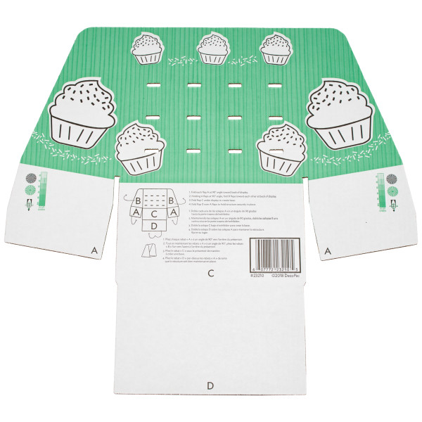 Ring Display for Cake Case Header Card