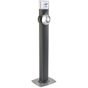GOJO, PURELL® FS8, Floor Stand Energy-on-the-Refill and SMARTLINK™ Capability, 1200ml, Graphite, Touchfree Dispenser