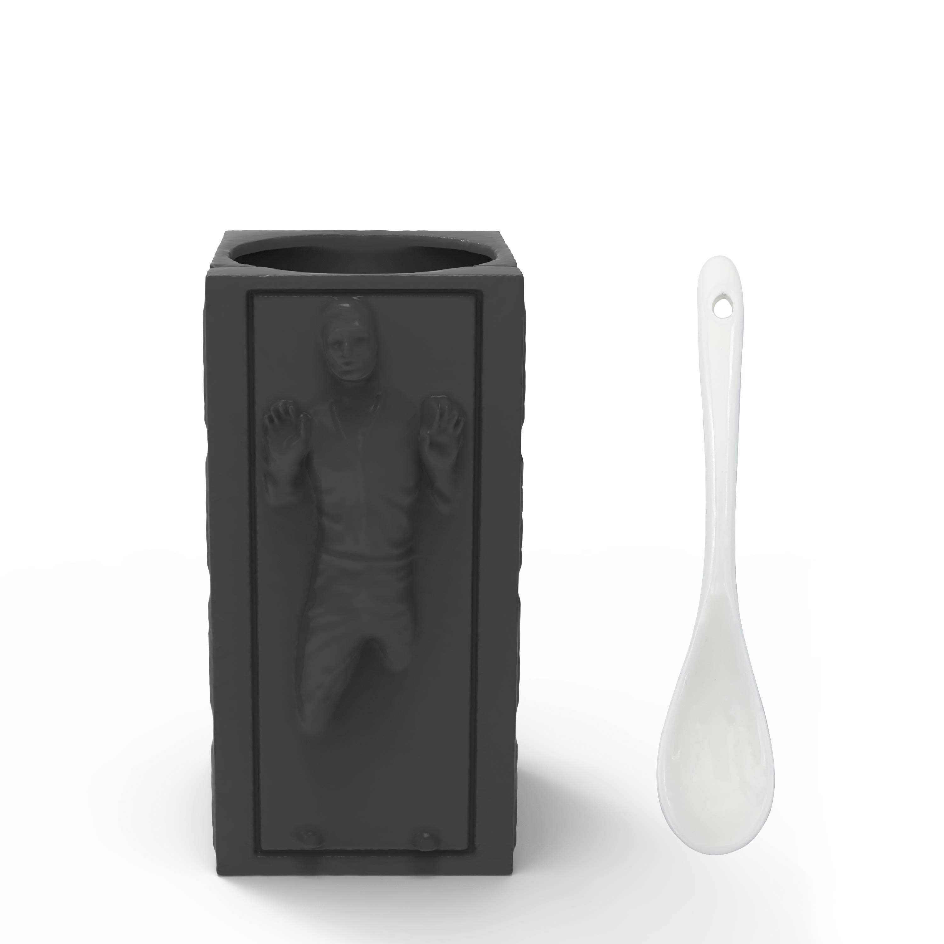 Star Wars 16 ounce Coffee Mug and Spoon, Han Solo slideshow image 1 Star Wars 16 ounce Coffee Mug and Spoon, Han Solo slideshow image 1