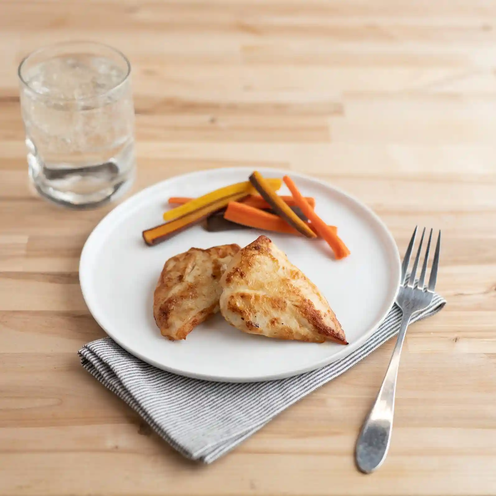 Tyson® EvenCook® All Natural* IF Unbreaded Boneless Skinless Chicken Breast Filets, 4 oz._image_1