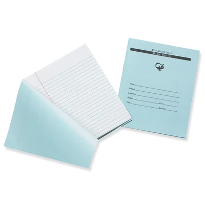 Array® Examination Blue Book, 12 Pages, 3/8 in ruled 7