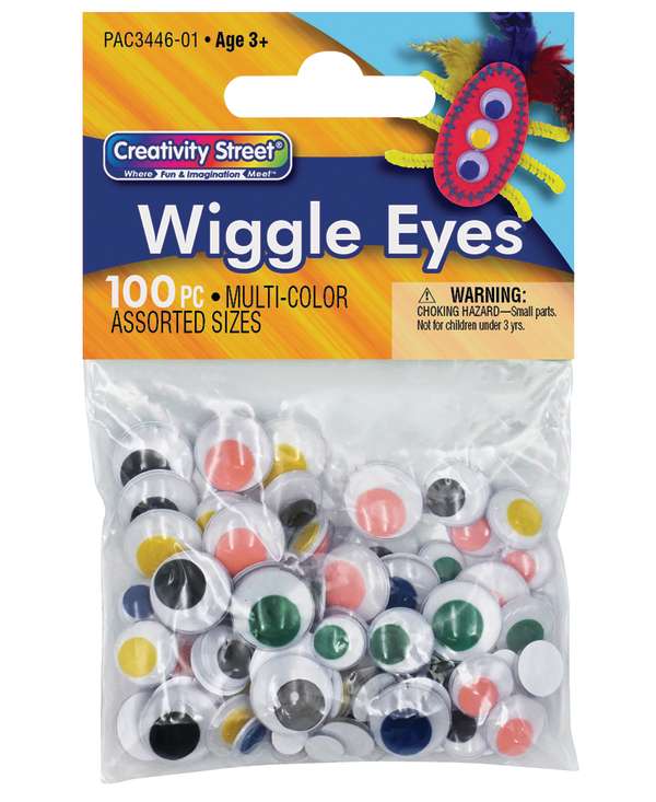 Wiggle Eyes Packs, Multi...