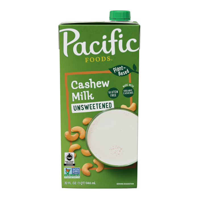 Fair Trade Made with Organic Cashew Unsweetened Original Beverage