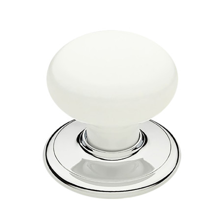 Classic Series White Passage Knobset