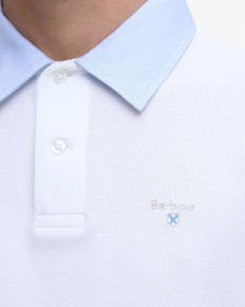 Oxford Short-Sleeved Polo Shirt Classic White