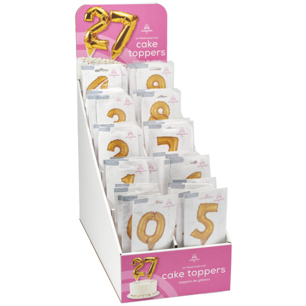 Anagram® Numeral Counter Retail Display