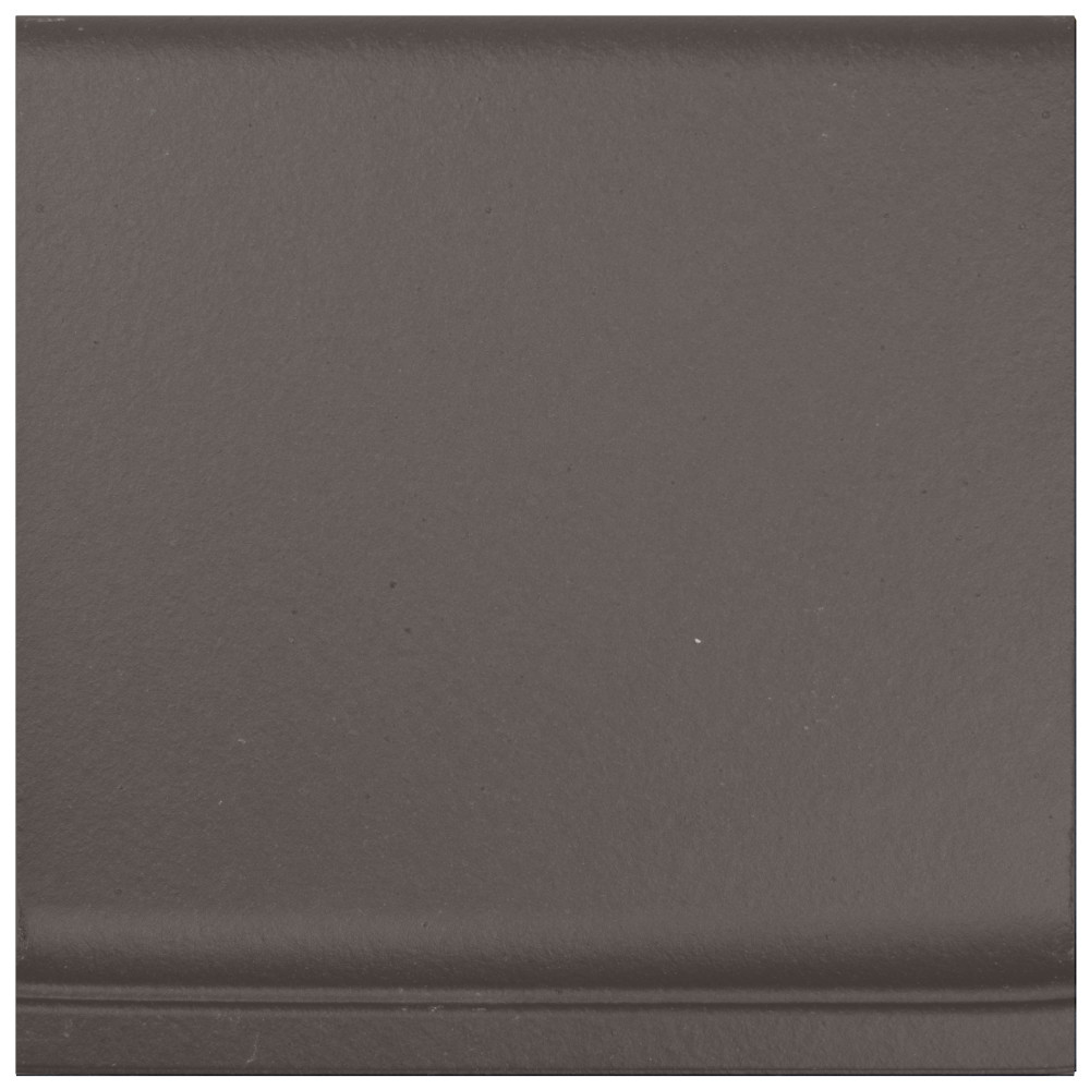 Quarry Cove Base Black II 5-7/8 in. x 6 in. Ceramic Floor and Wall Trim