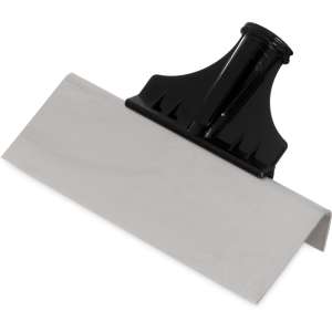 Carlisle, Flo-Pac®, 8",  Stainless Steel Floor Scraper, Black