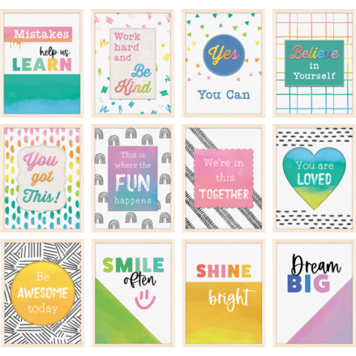 Mini Posters: Creatively Inspired Poster Set