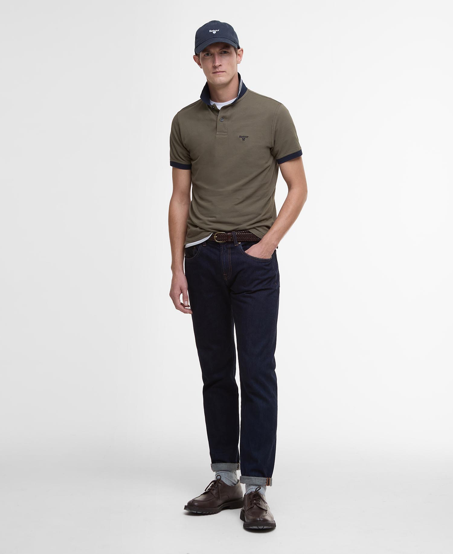 Lynmouth Tipped Polo Shirt image number 1