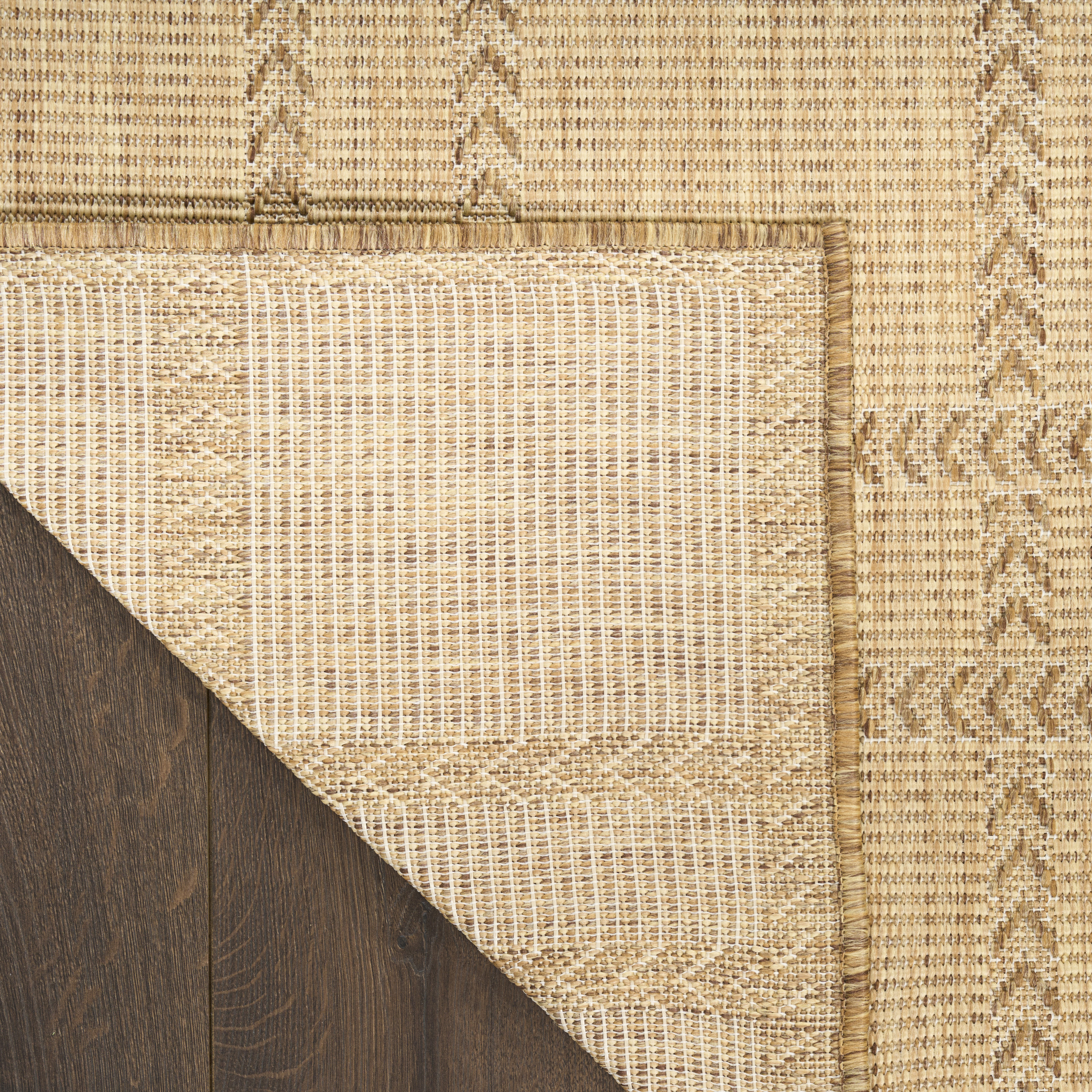 Nourison Horizon Indoor/Outdoor 4' x 6' Natural Modern Rug