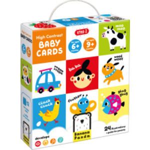 High Contrast Baby Cards, 6-9+ Months