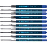 Schneider&reg; Slider 755 XB Ballpoint Pen Refill, Viscoglide Ink, Blue, Pack of 10 PSY175503-10