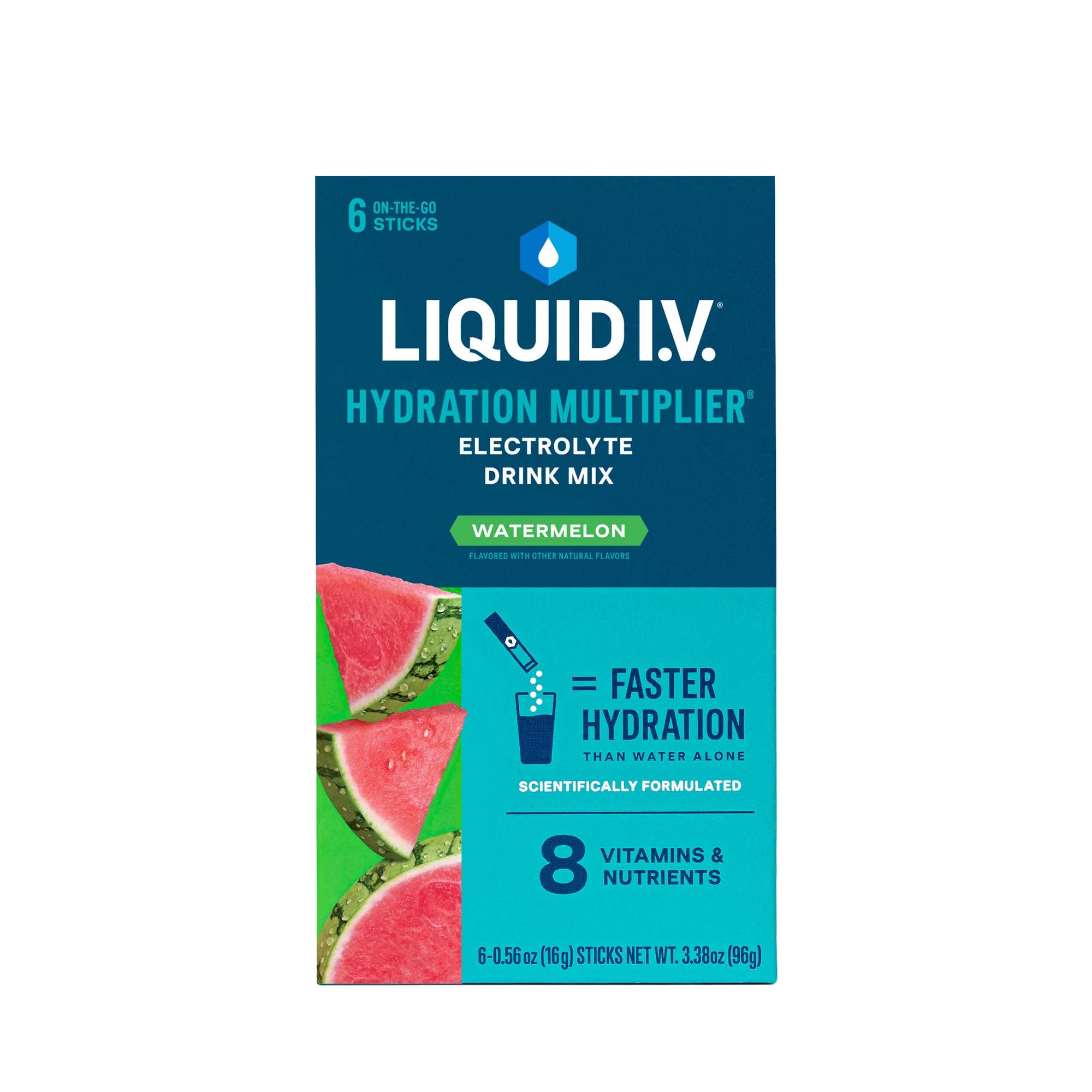 The LIV Group Inc LIQUID IV, PDR HYDRATION WATERMELON (6/BX 12BX/CS)