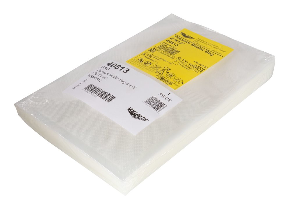 8” x 12” out-of-chamber mesh vacuum sealer bags