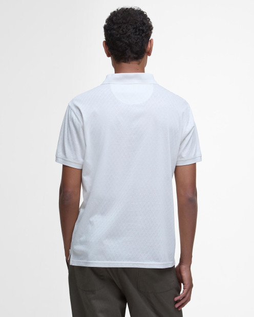 Sutton Tailored Polo Shirt Antique White