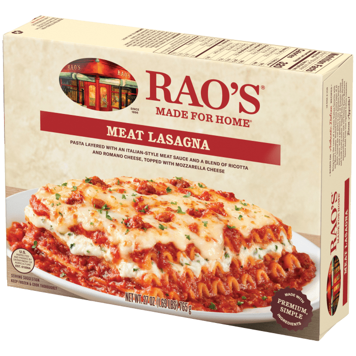 Meat Lasagna Frozen Meal, 27 oz - Right angle Image