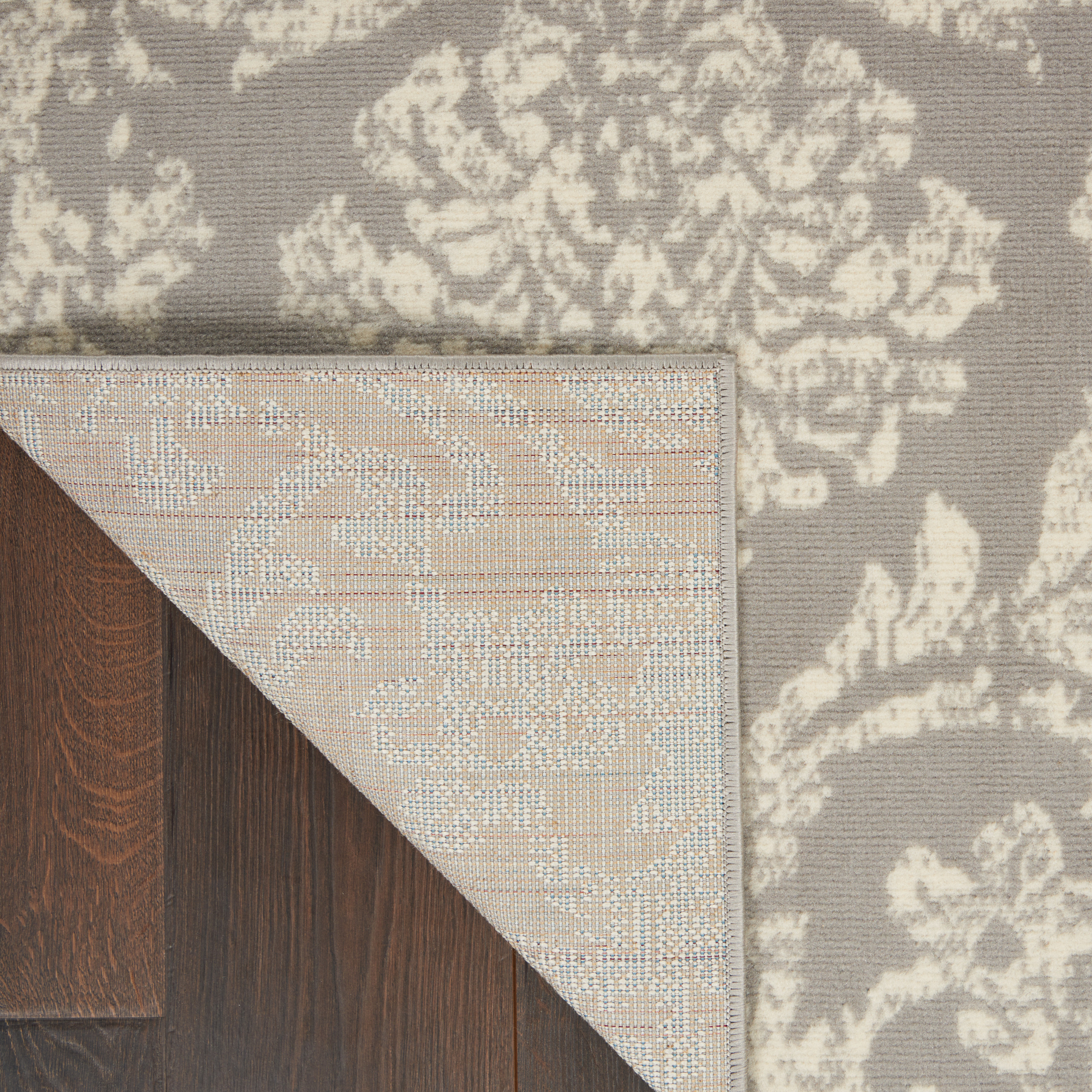 Nourison Jubilant 6' x 9' Grey Vintage Indoor Rug