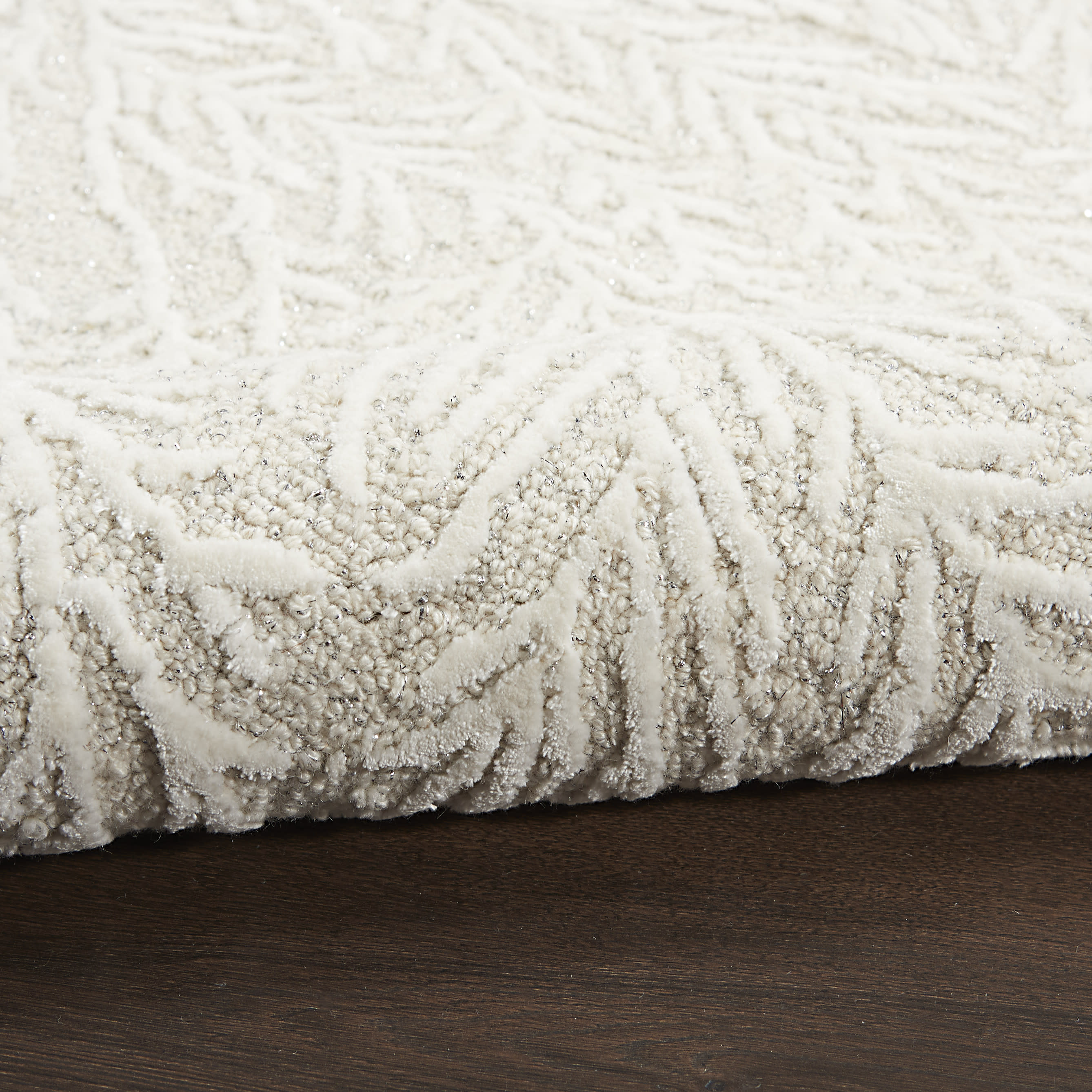 Michael Amini Ma30 Star 7'9" x 9'9" Ivory Modern Indoor Rug