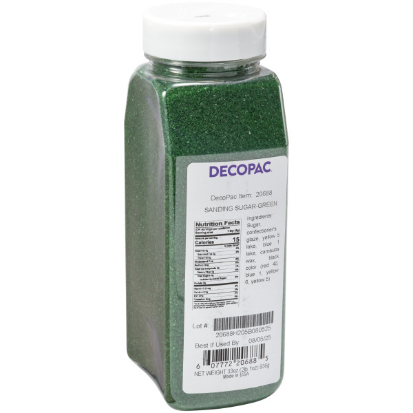 Green - Red 3 Free Sanding Sugar
