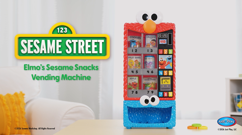 Sesame Street Elmo’s Sesame Snacks Vending Machine product video