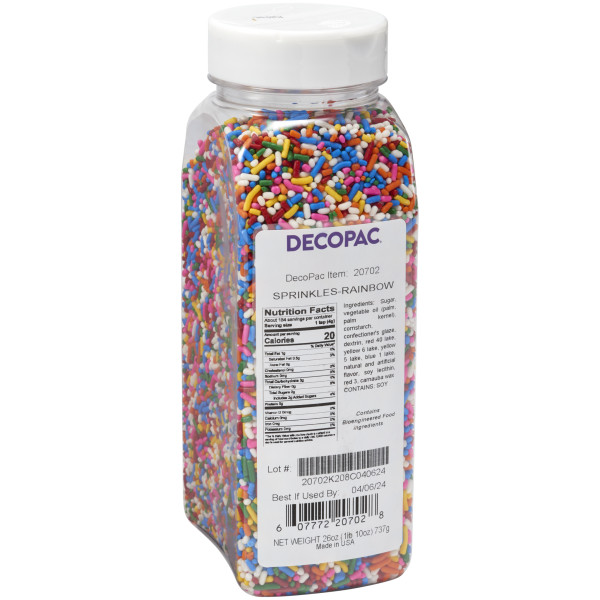 Bright Rainbow Sprinkles