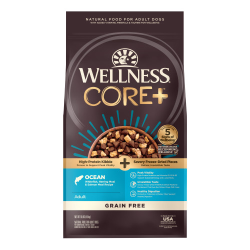 Wellness CORE+ CORE+ Grain Free Ocean Whitefish, Herring Meal & Salmon Meal Product