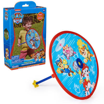 Swimways Paw Patrol Aqua Shield Blaster, Swimming Pool Accessories & Kids Pool Toys, Paw Patrol Party Supplies & Water Toys for Kids Aged 4 & Up