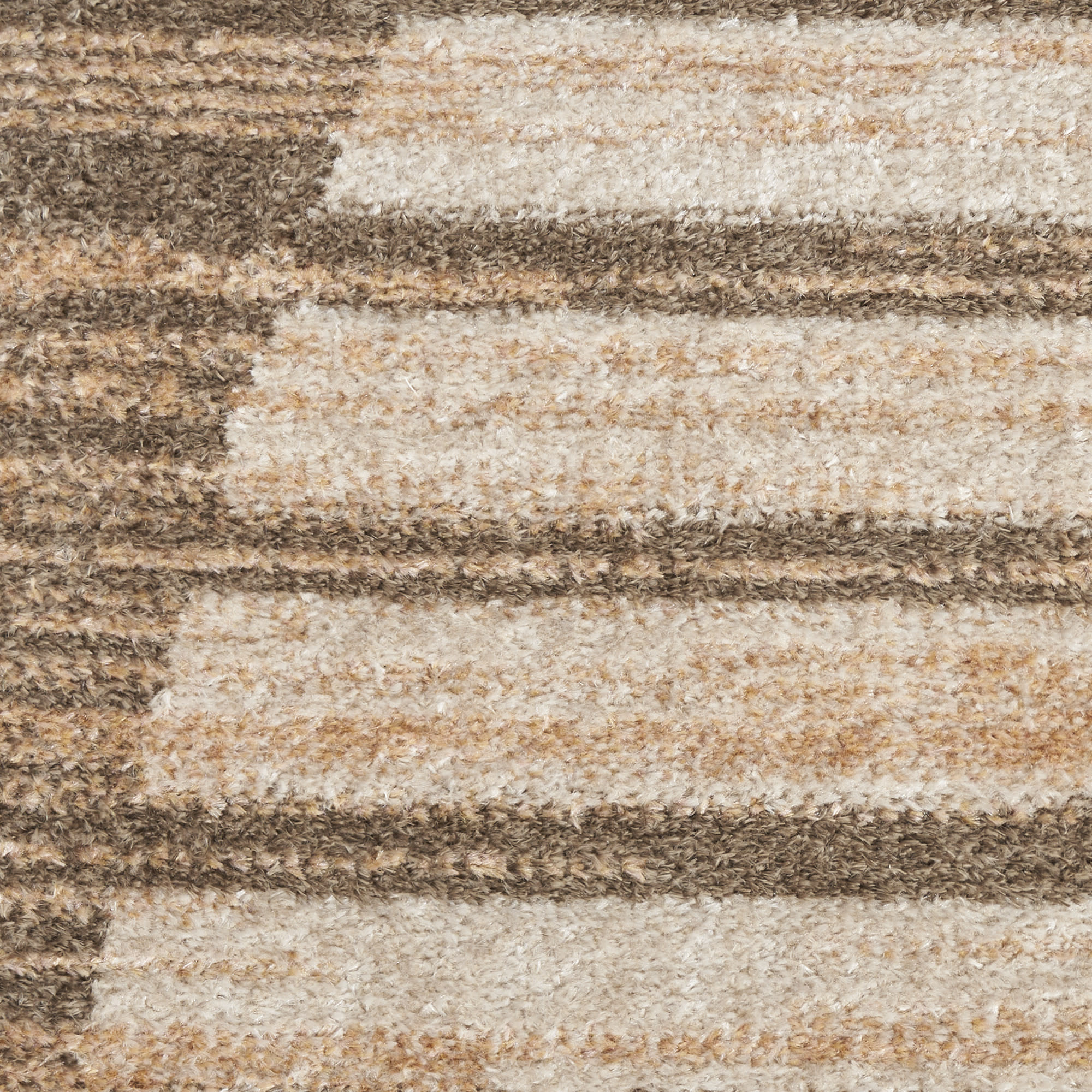 Nourison Astra Machine Washable 2' x 6' Latte Mid-Century Modern Indoor Rug