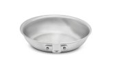 8-inch Wear-Ever® aluminum fry pan with natural finish and plated handle