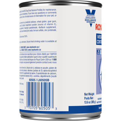 Royal Canin Veterinary Diet Canine Weight Control Canned Dog Food