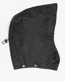 Waxed Storm Hood Classic Black