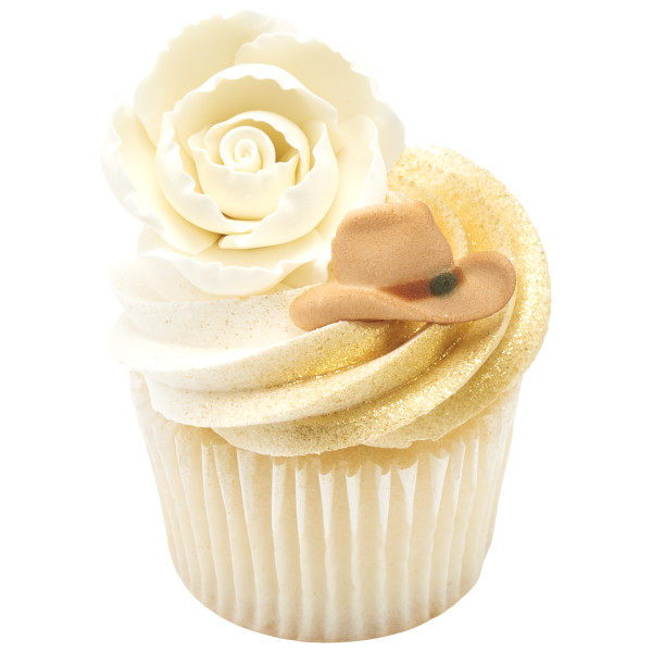 Ruffled Edge Rose Assortment Gum Paste Flowers