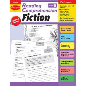 Reading Comprehension: Fiction, Grade 6