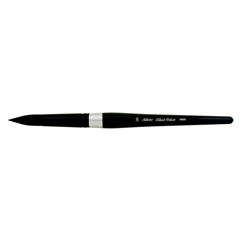 Black Velvet® Brush, Round, Size 20