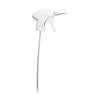 Impact, Contour Adjustable Nozzle Foamer Trigger Sprayer, 9.875" Tube, White