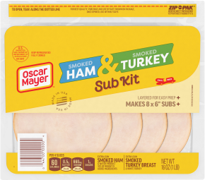 Sub Kit with Smoked Ham & Turkey