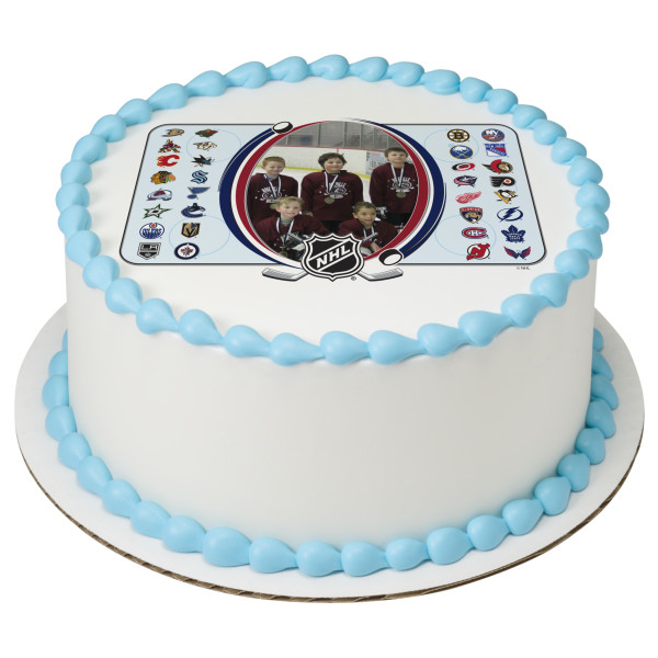 NHL® Center Ice PhotoCake® Edible Image® Frame