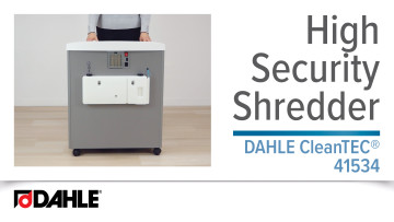 <big><strong>Dahle 41534 </strong></big> <BR> CleanTEC® Shredder