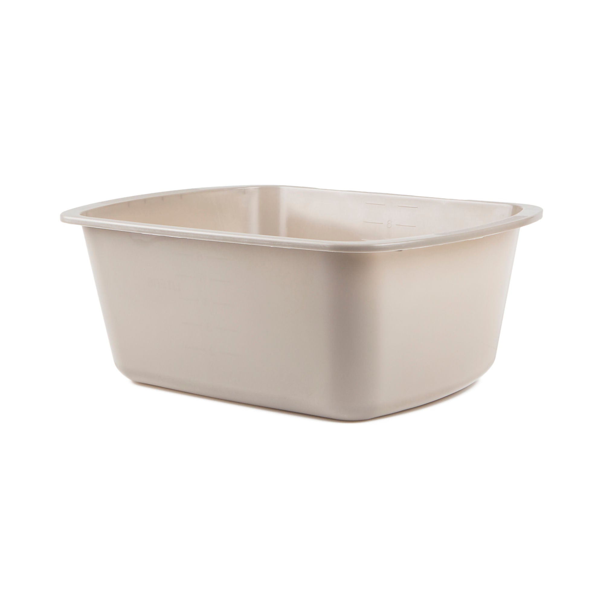 Medegen Wash Basin, Rectangular, 7 Quart, Gray