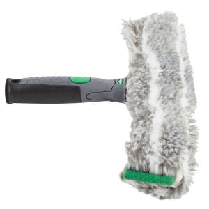 Unger, ErgoTec Ninja, 18" Window Washer Complete, White/Gray