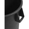 Carlisle, Bronco, Waste Bin , 55 gal, Polyethylene , Black, Round, Receptacle