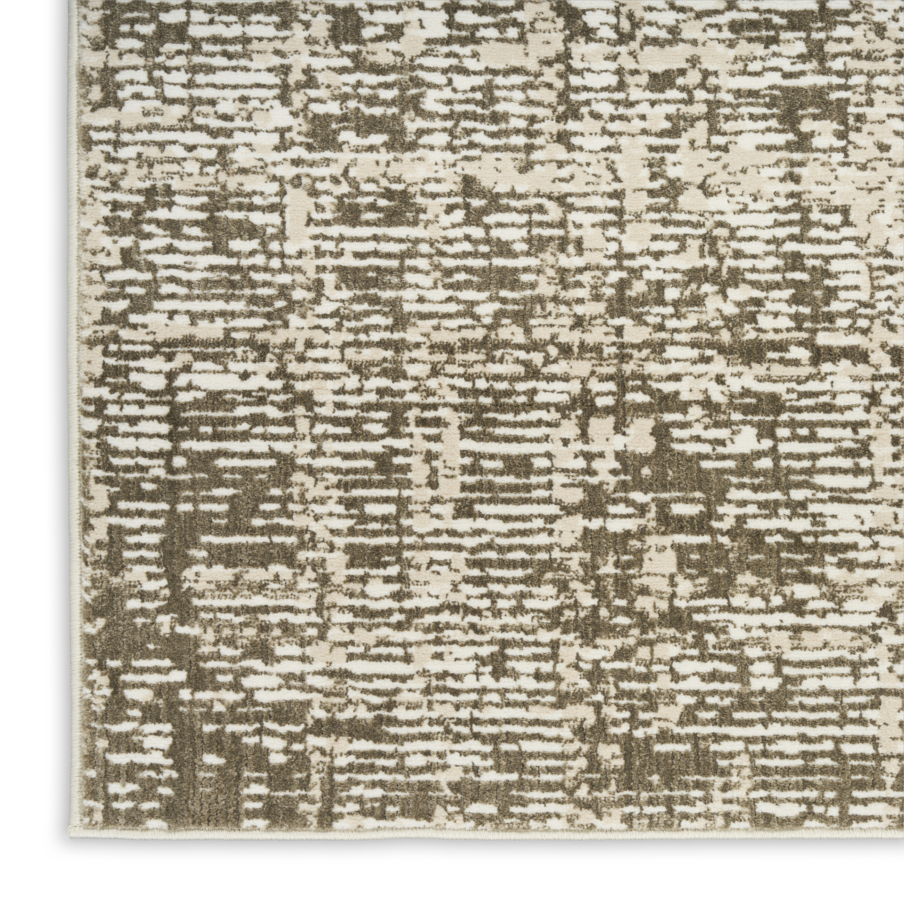 Nourison Soft Structure 9' x 12' Mocha Modern Indoor Rug