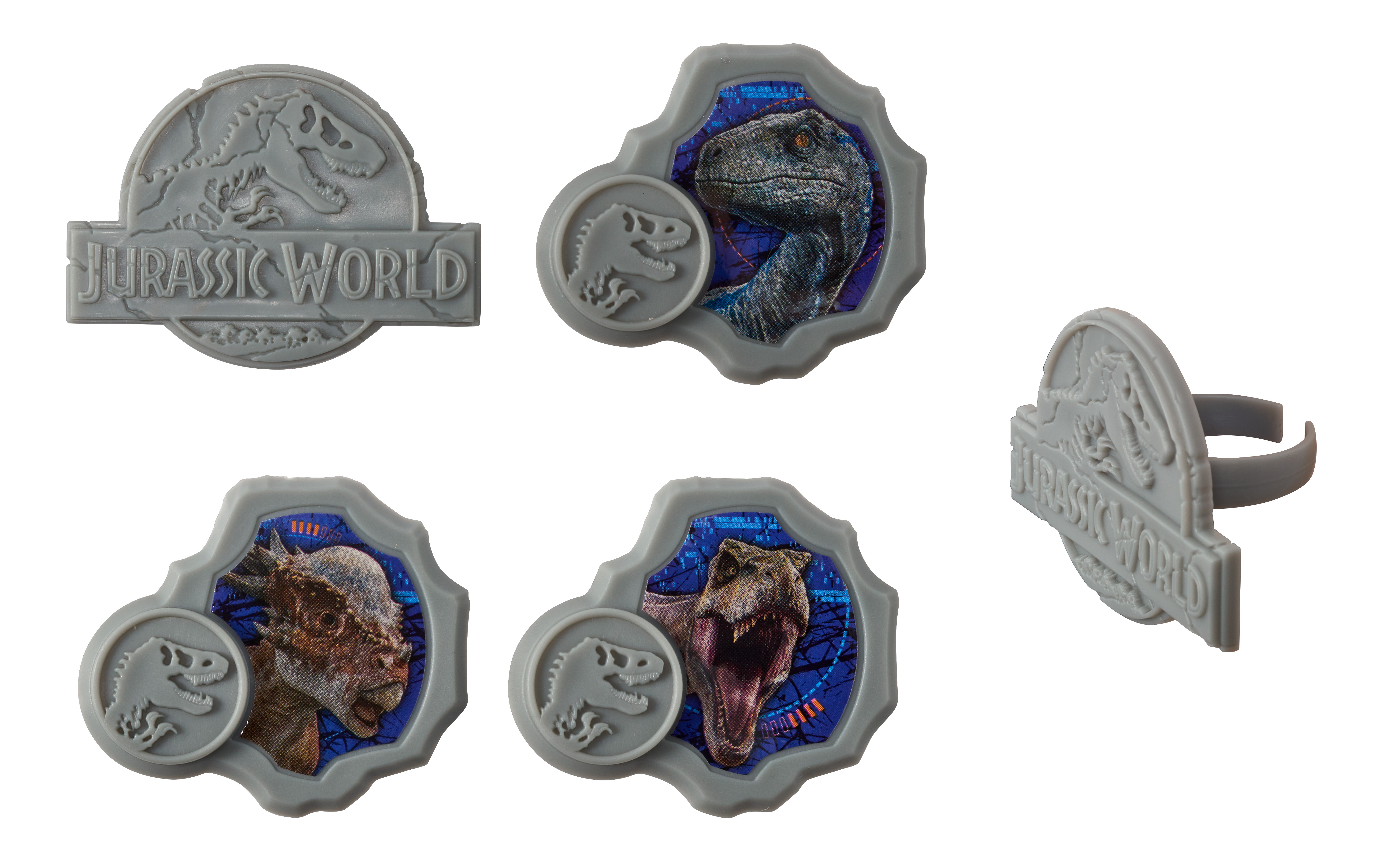 Jurassic World 2 They Were Here First Ring Sticker | DecoPac