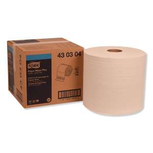 Tork, W1 Giant Roll Plus, Wipers, 1 ply, White
