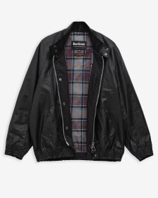 Blouson Transport Waxed Jacket Black